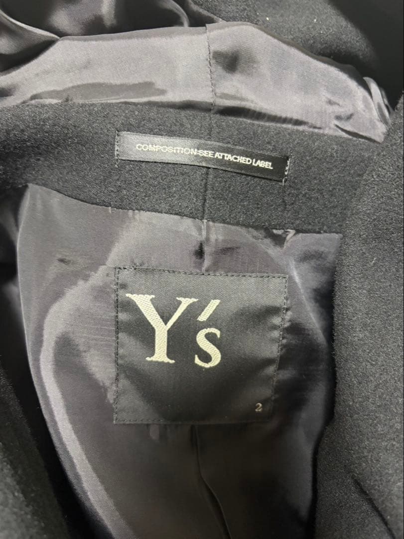 Y's ワイズ フードデザインコート YB-C04-127