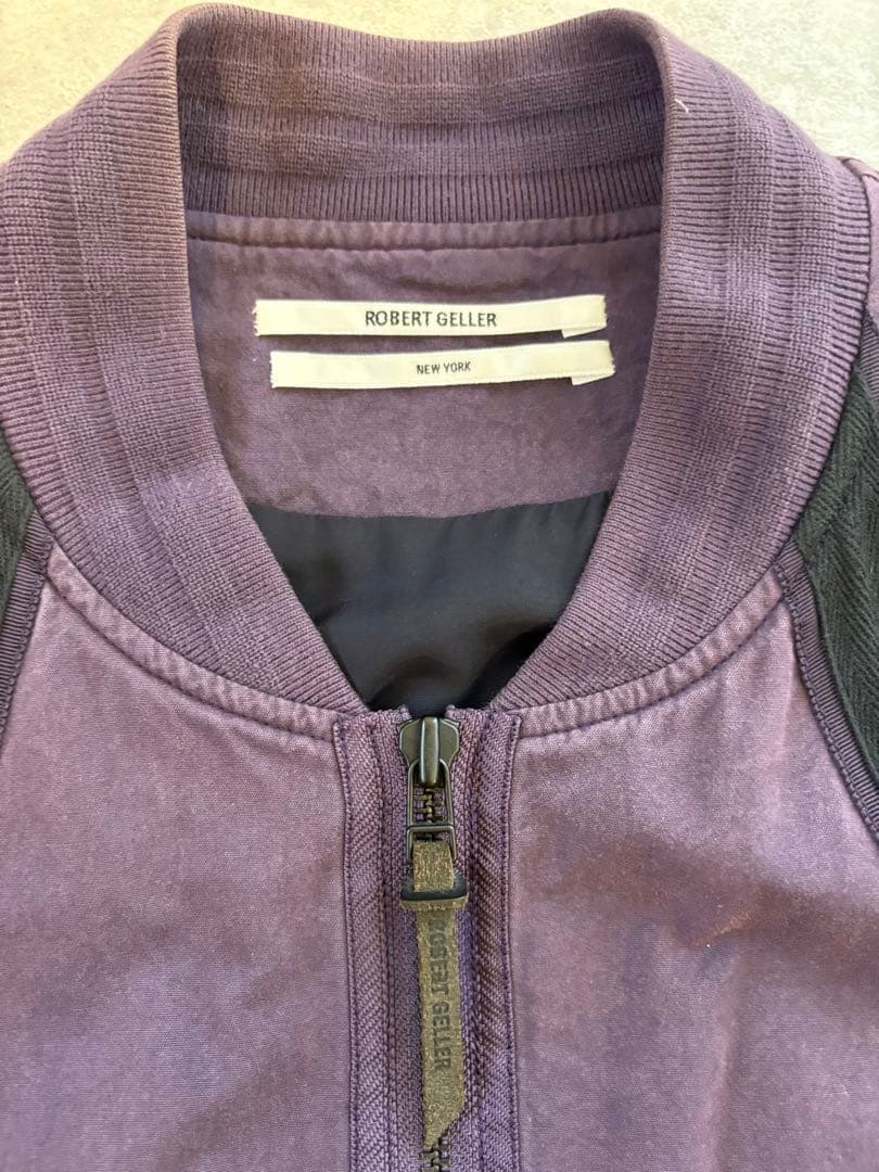 パープル MA-1スタイルジャケット Robert Geller