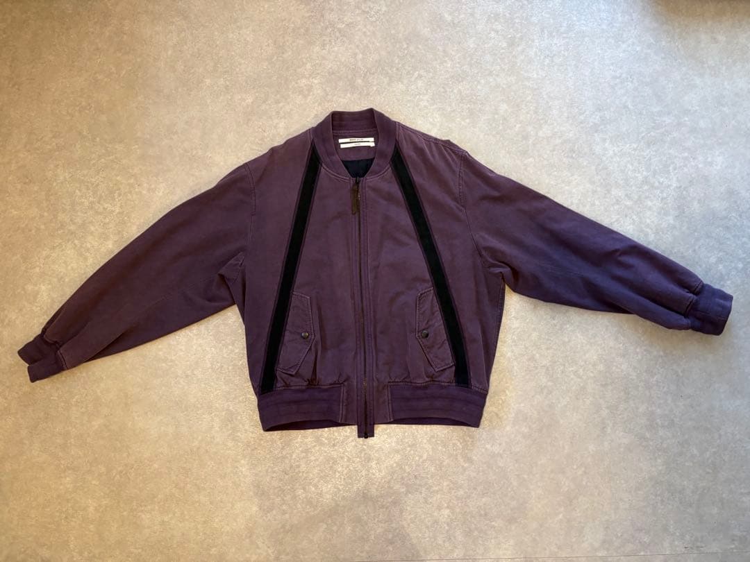 パープル MA-1スタイルジャケット Robert Geller