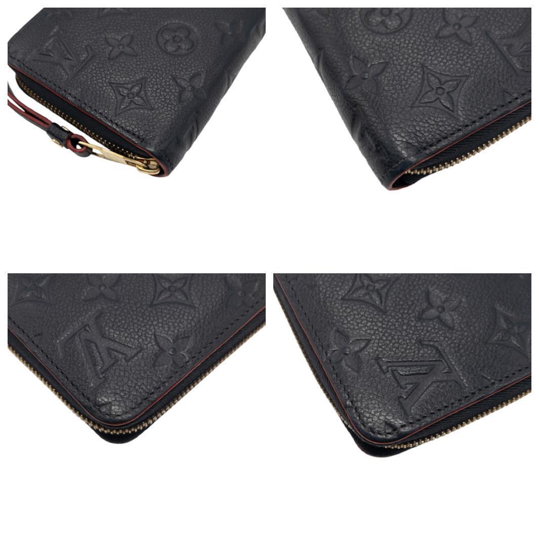 【使用感極小】ルイヴィトン アンプラント ジッピーウォレット マリーヌルージュ