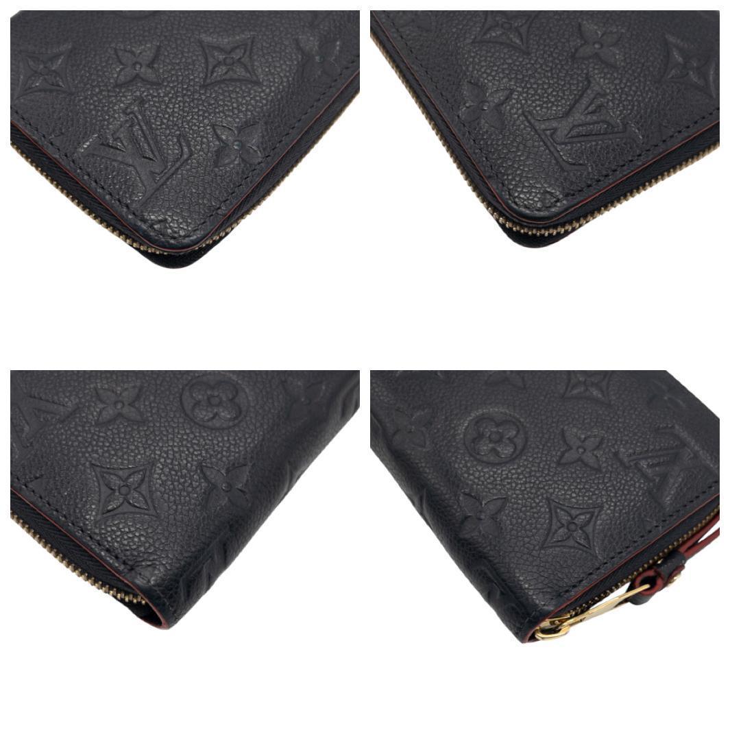 【使用感極小】ルイヴィトン アンプラント ジッピーウォレット マリーヌルージュ