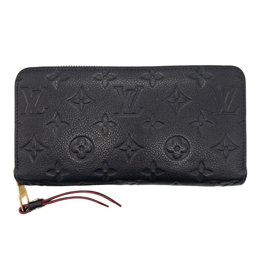 【使用感極小】ルイヴィトン アンプラント ジッピーウォレット マリーヌルージュ