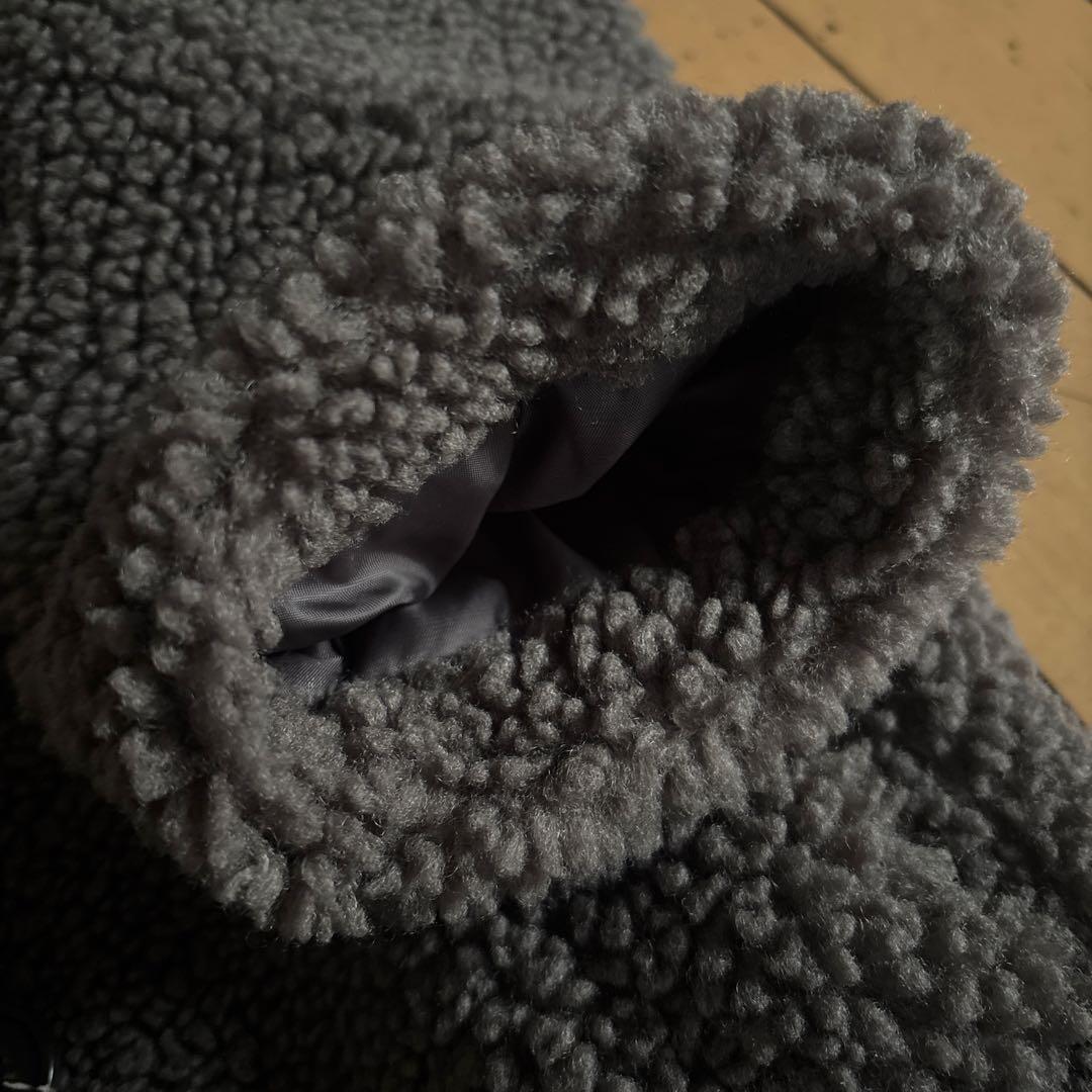 ZARA Teddy Bear コート　ボアコート　グレー