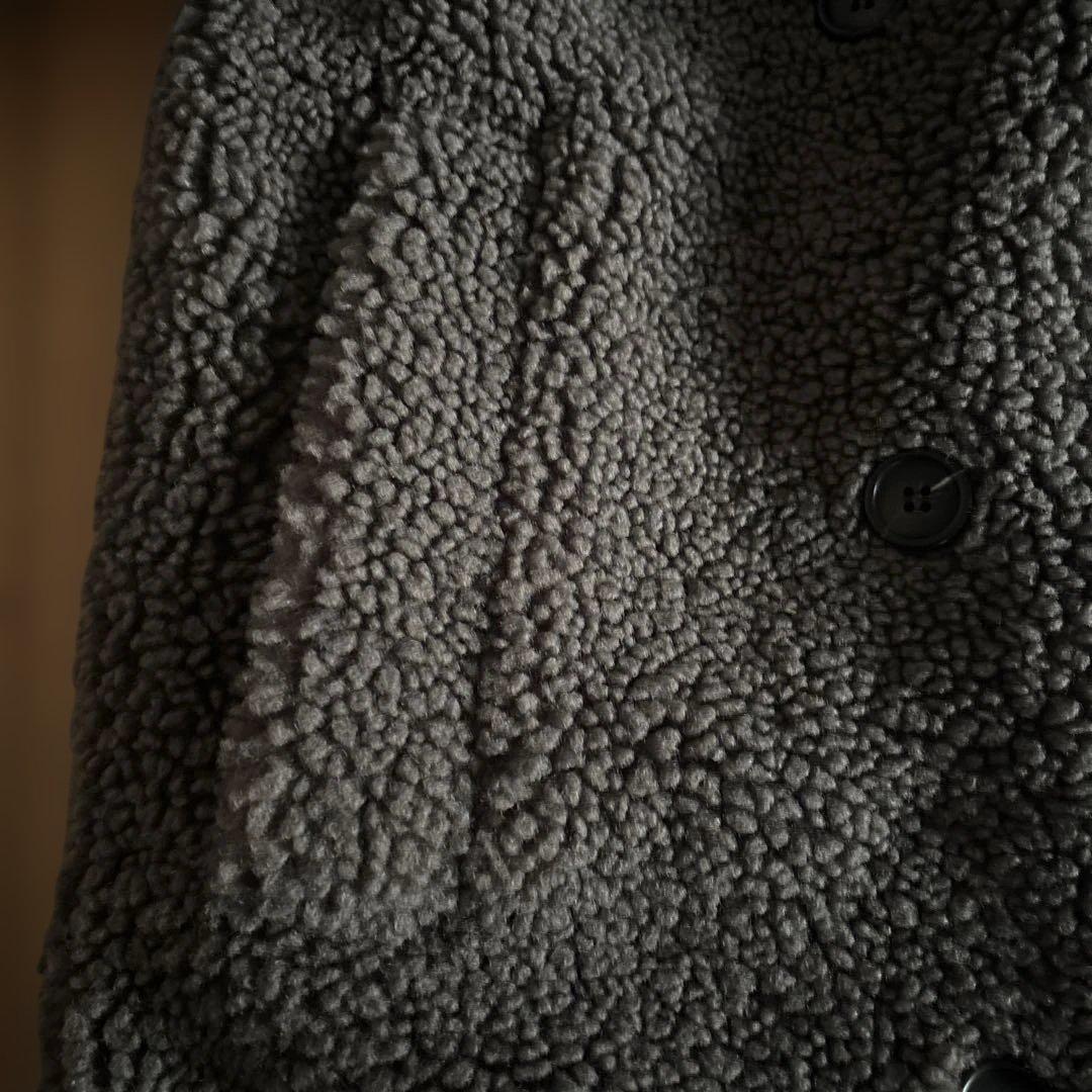 ZARA Teddy Bear コート　ボアコート　グレー