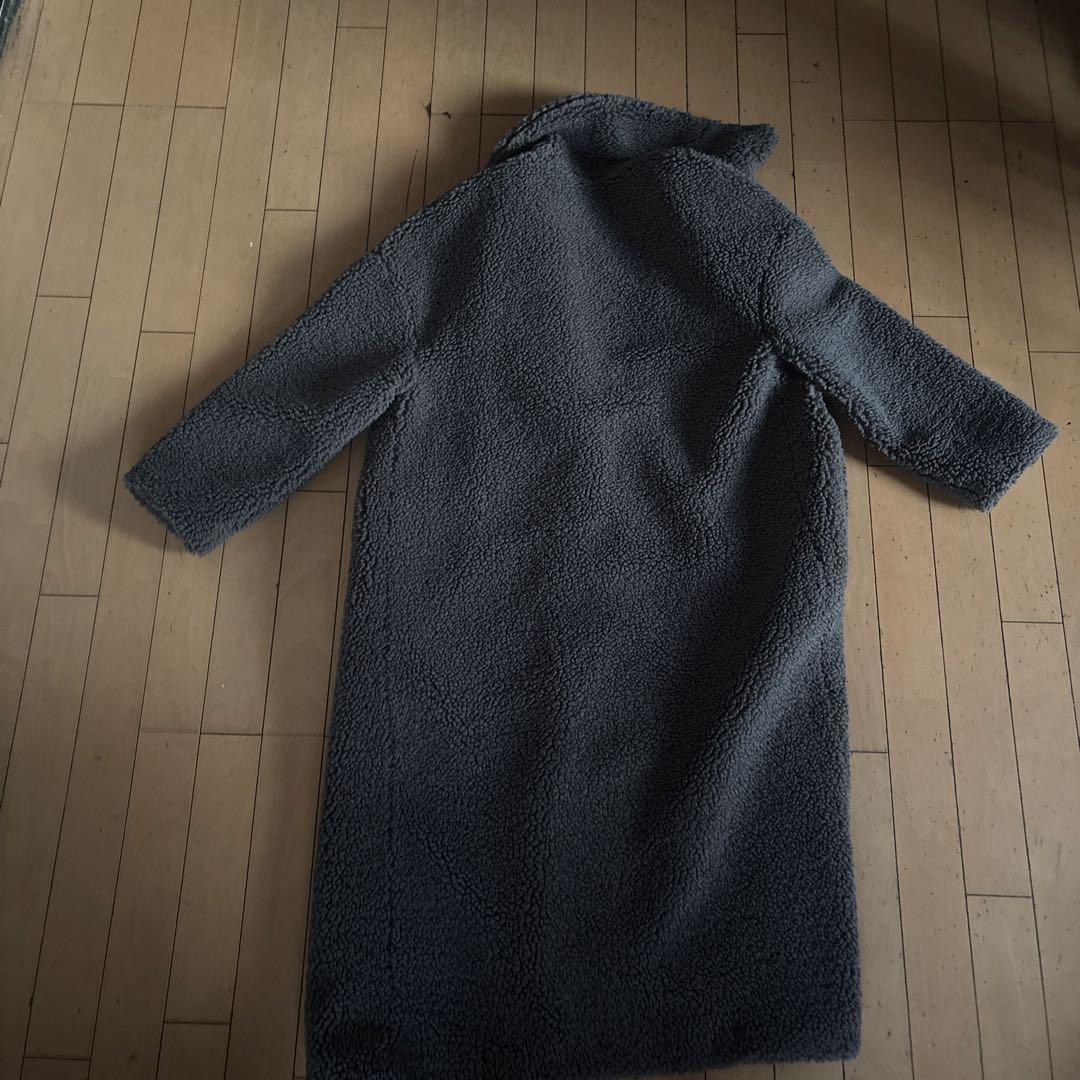 ZARA Teddy Bear コート　ボアコート　グレー