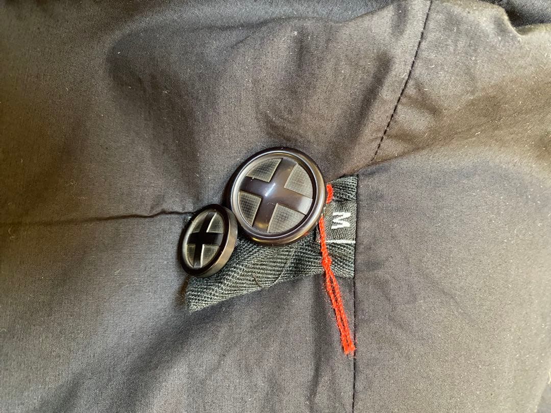 CASEY CASEY コットンコーデュロイジャケット 黒　Mサイズ