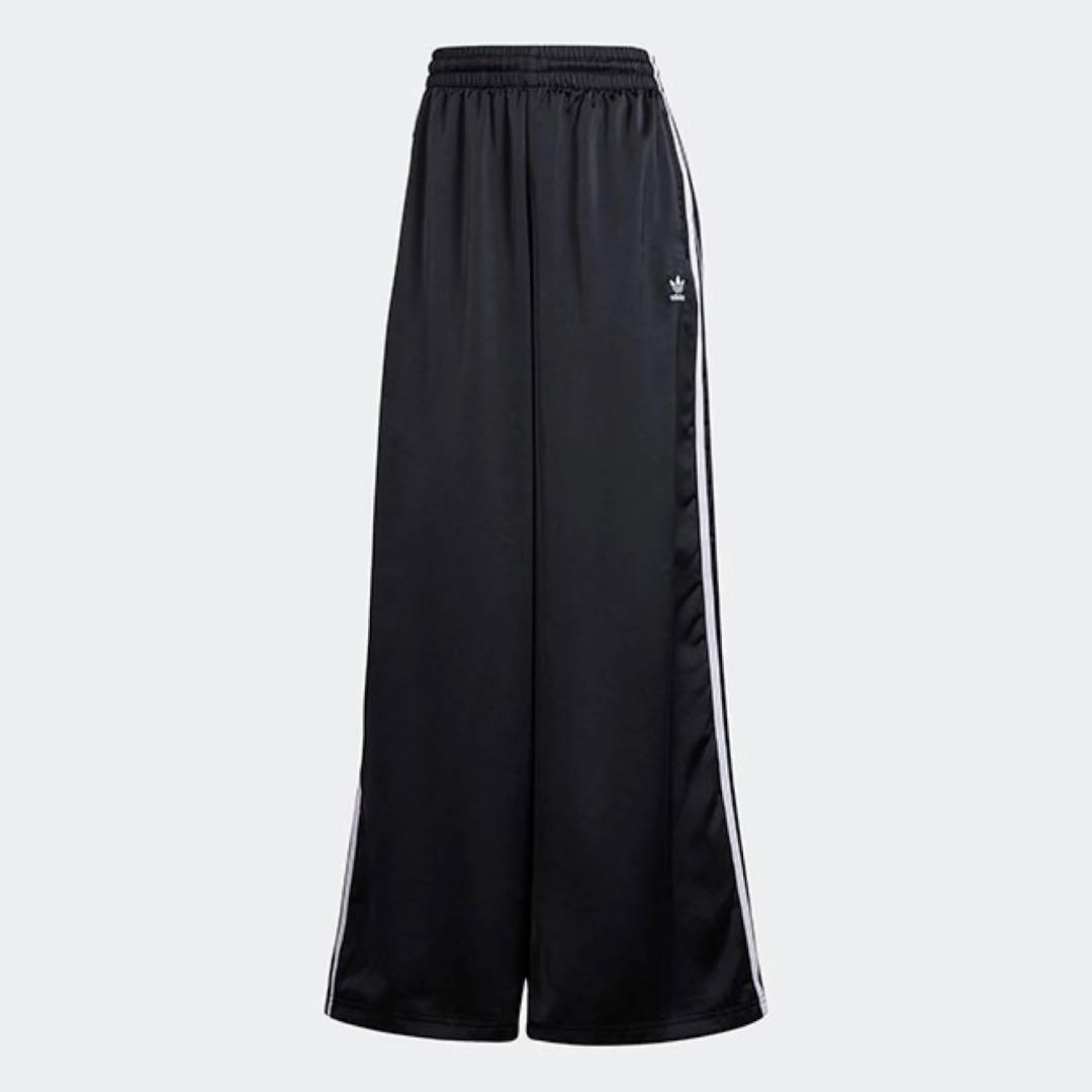 adidas サテンワイドレッグパンツ IU2520