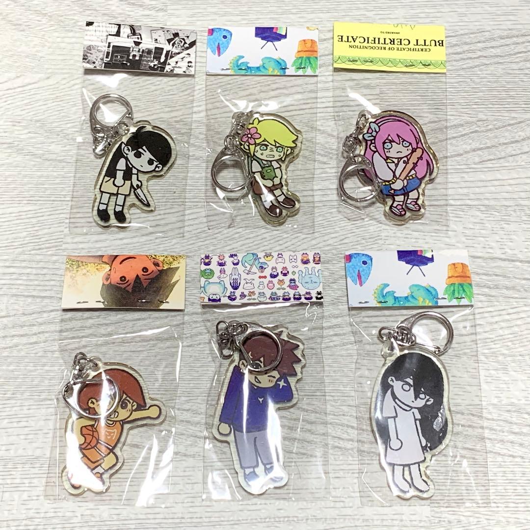 OMORI DANGLING Acrylic Keychains セット