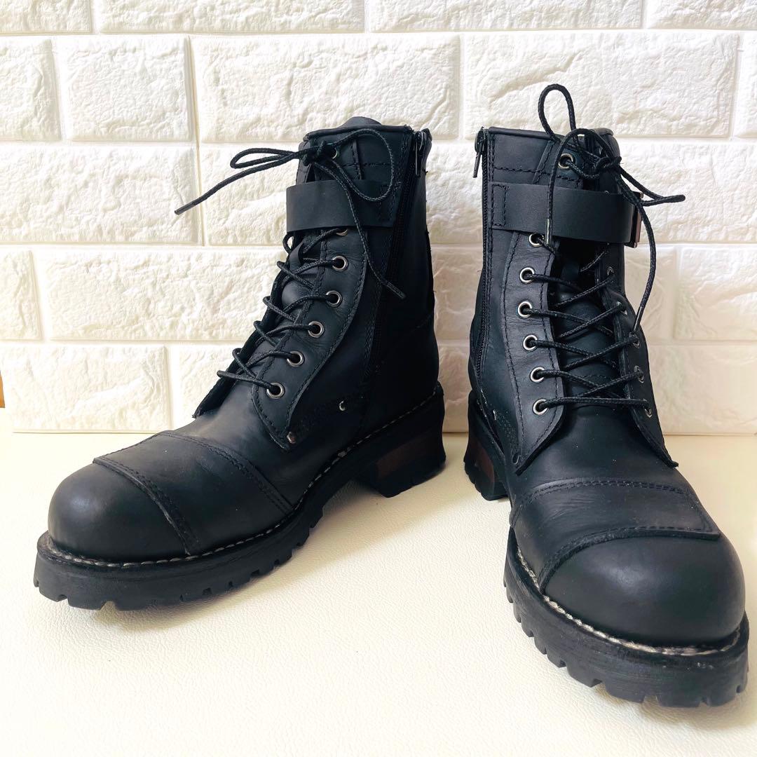 【美品✨】ALPHA INDUSTRIES アルファ バイカーブーツ 27cm