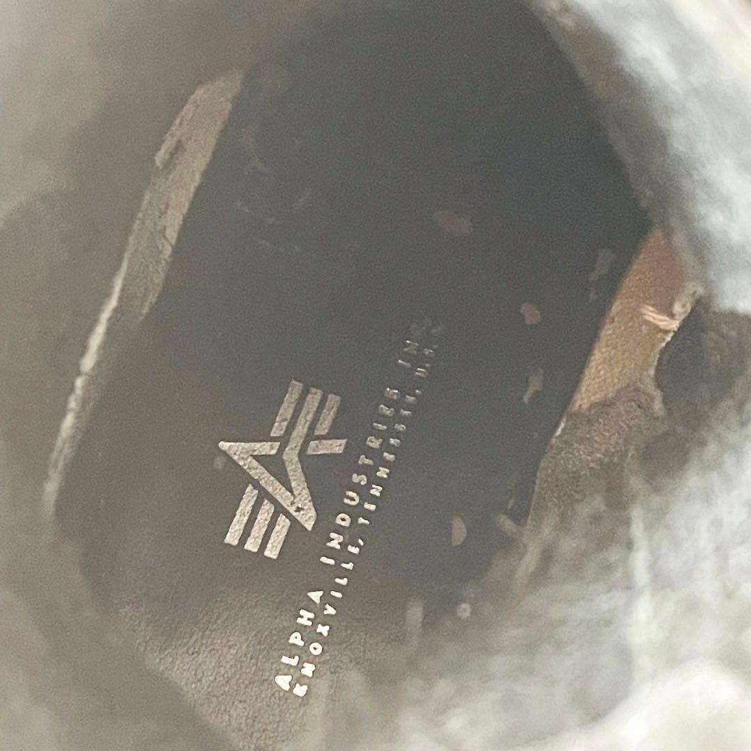 【美品✨】ALPHA INDUSTRIES アルファ バイカーブーツ 27cm