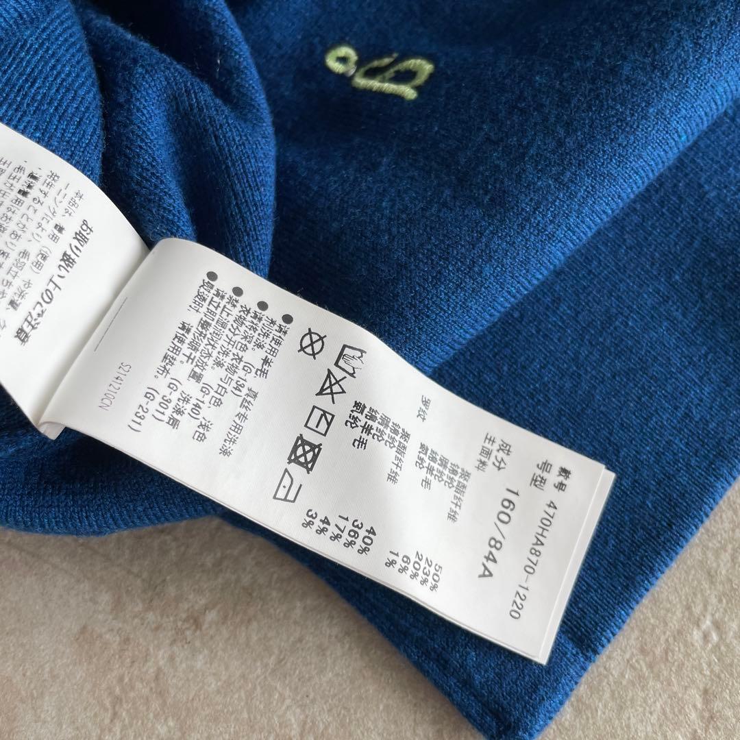 オーバーサイズベスト　ナゴンスタンス　ネイビーブルー