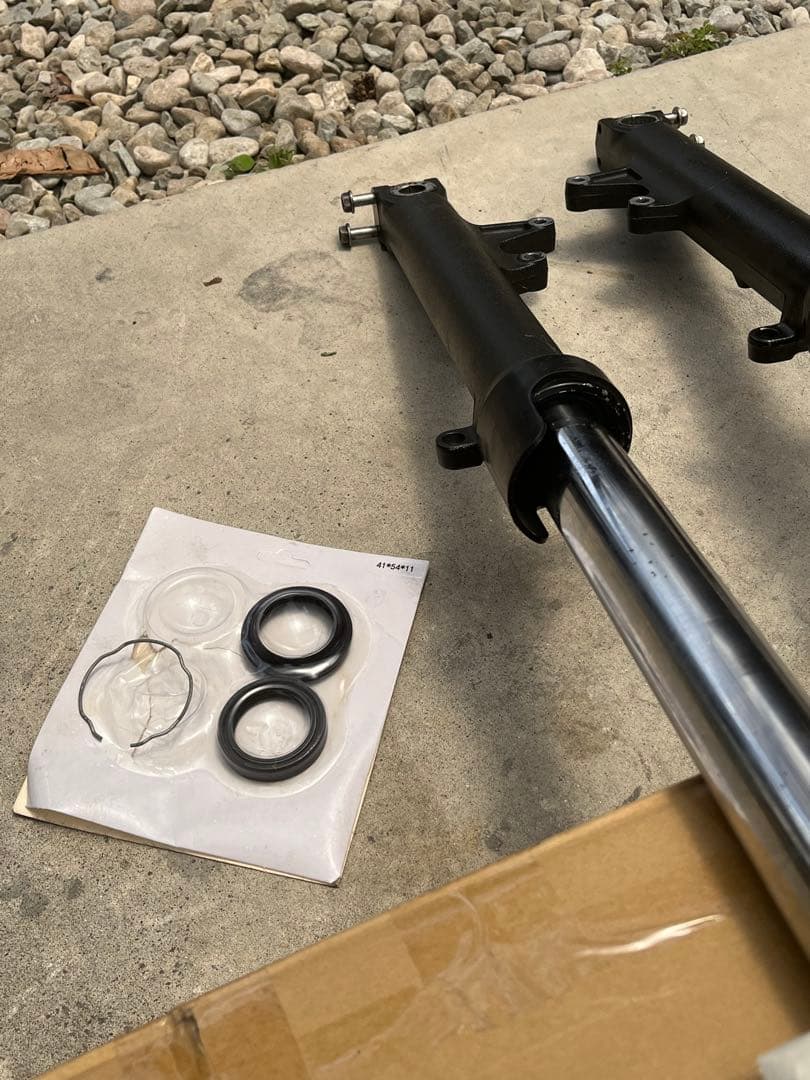 cb400sf nc39スペック3 純正フロントフォーク