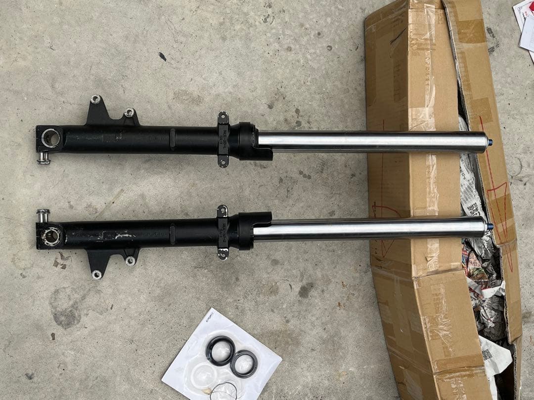 cb400sf nc39スペック3 純正フロントフォーク