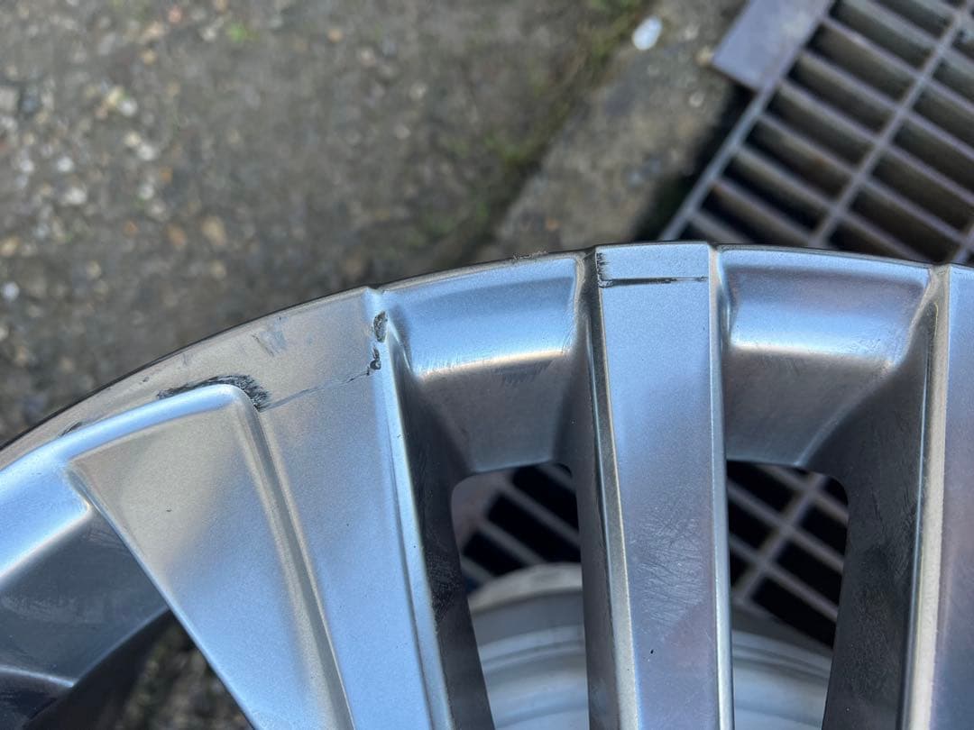 80 ハリアー 純正19インチホイール Zグレード　1本