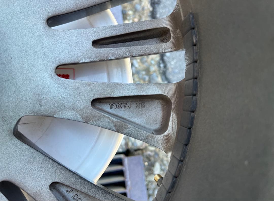 80 ハリアー 純正19インチホイール Zグレード　1本