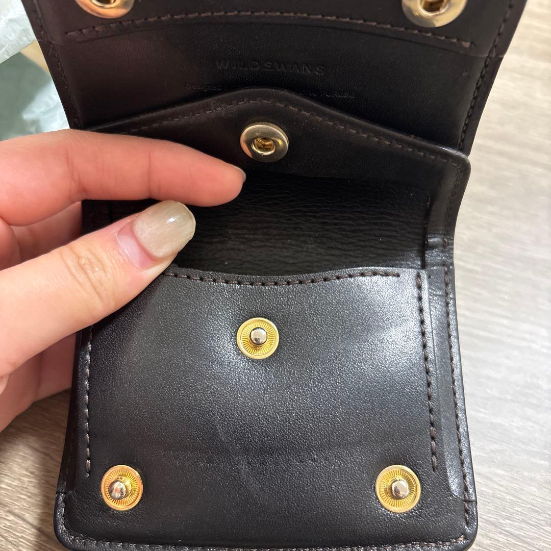 ゴリさん専用‼️WILDSWANS ブラック 二つ折り財布