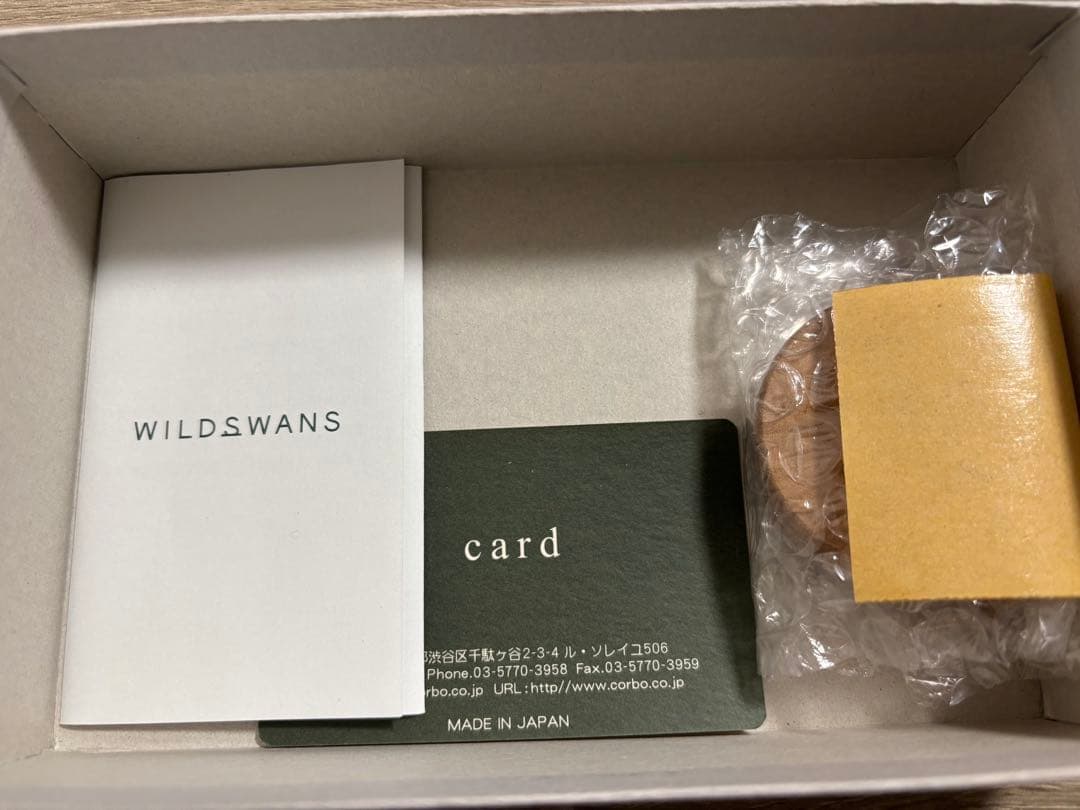 ゴリさん専用‼️WILDSWANS ブラック 二つ折り財布