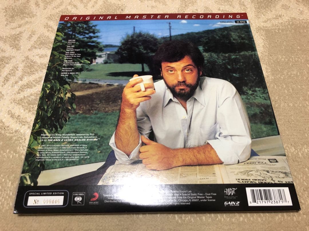 洋楽 MFSL BILLY JOEL Nylon Curtain 45rpm 2LP