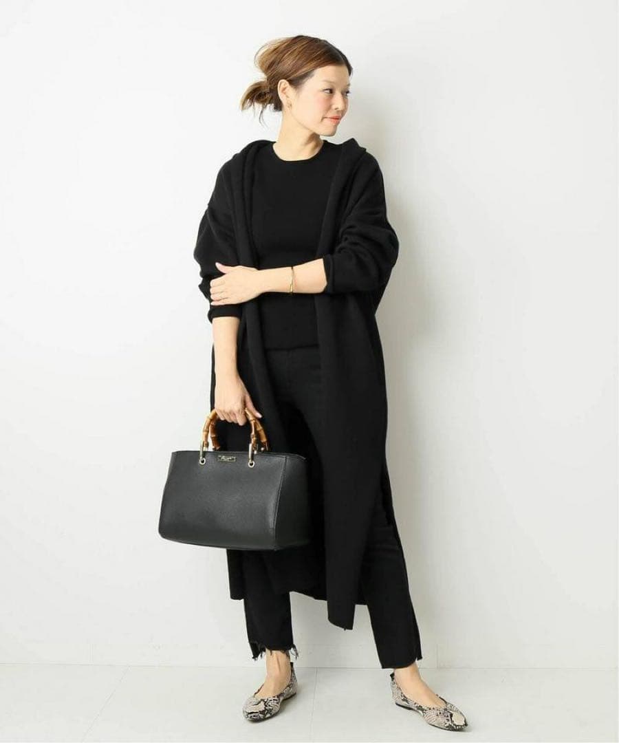 【新品タグ付き】ドゥーズィエムクラス　Twins cotton ロングガウン