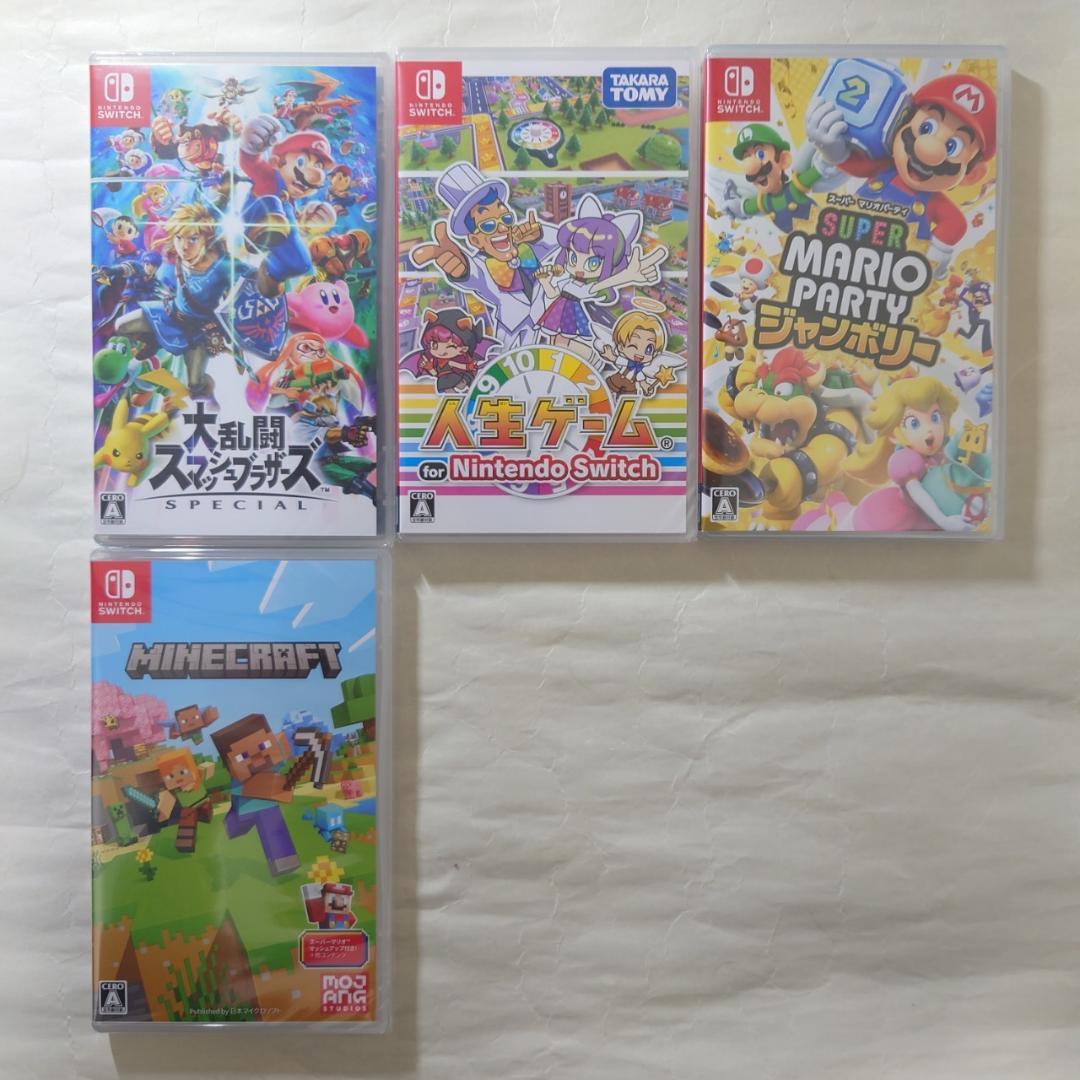 Nintendo Switch ソフト 4本セット [4044]