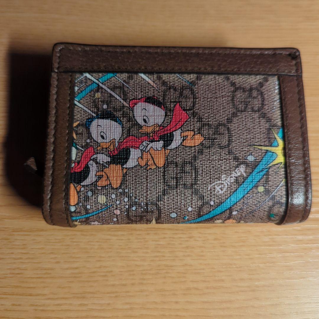 GUCCI　ディズニー ドナルドダック 二つ折り財布