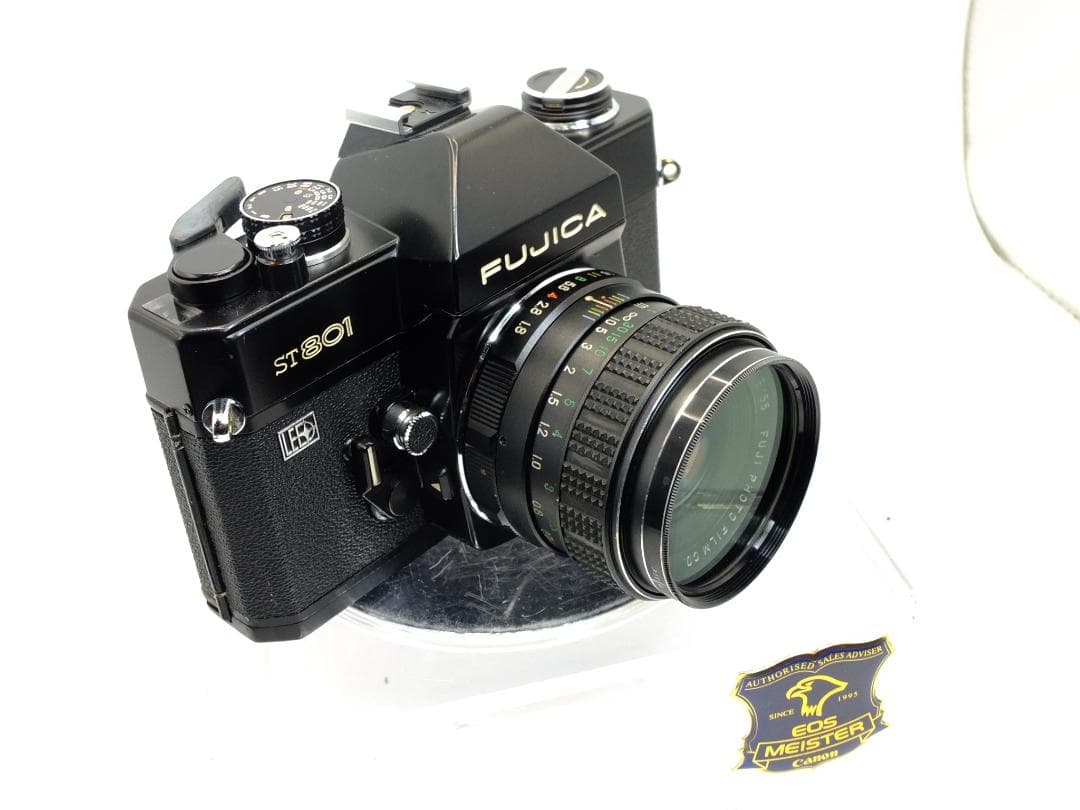 【実写確認整備品】フジカST801BK／EBCフジノン50mmf1.8付