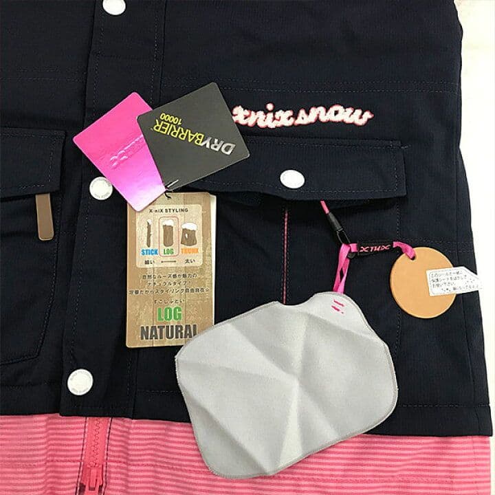 ▲ピンク★ネイビー★スノボウェア★スキーウエア★スノーボード★かわいいモコモコ