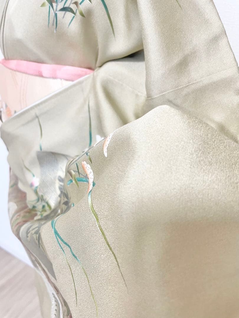 訪問着　フルセット　着物　帯　帯締め　帯締め　70