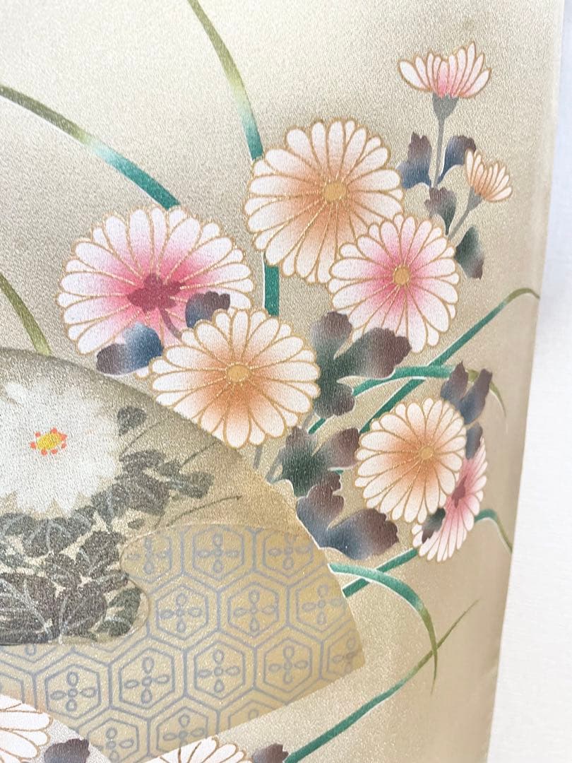 訪問着　フルセット　着物　帯　帯締め　帯締め　70