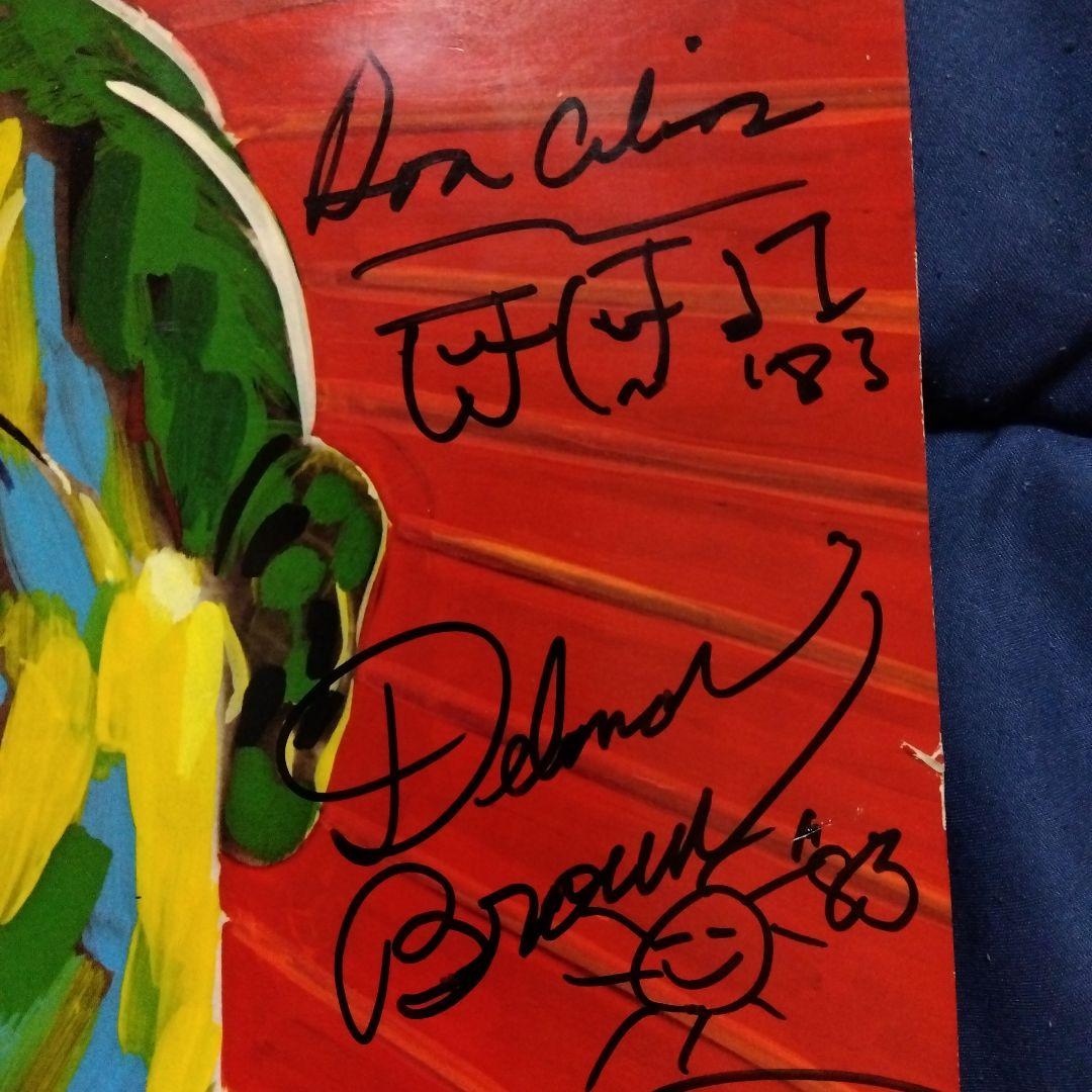 【mynameis2021】ジャコ・パストリアス他 直筆サイン入りLP