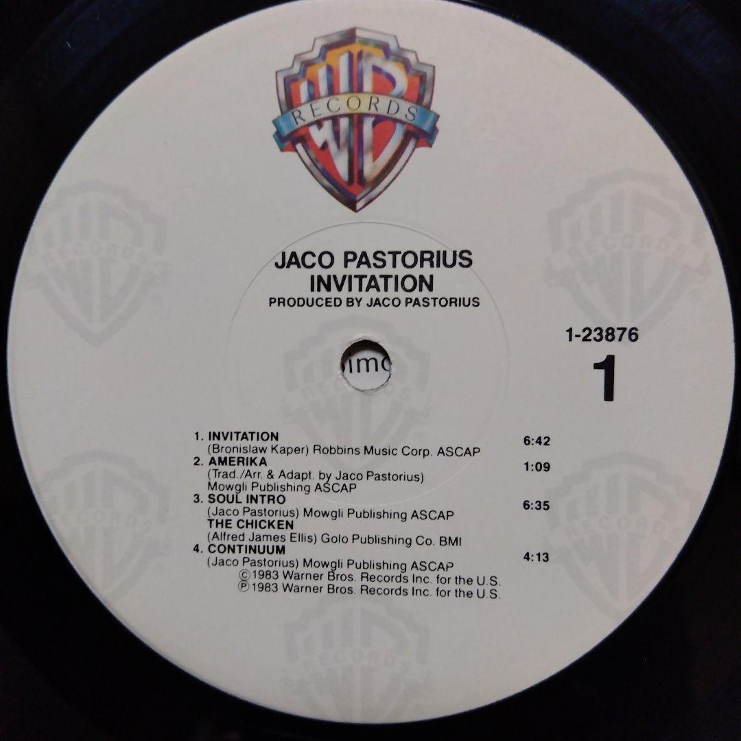 【mynameis2021】ジャコ・パストリアス他 直筆サイン入りLP