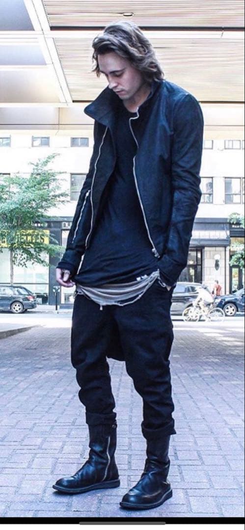 名作‼️希少Rick Owens Creeper ブーツ　41 DRKSHDW