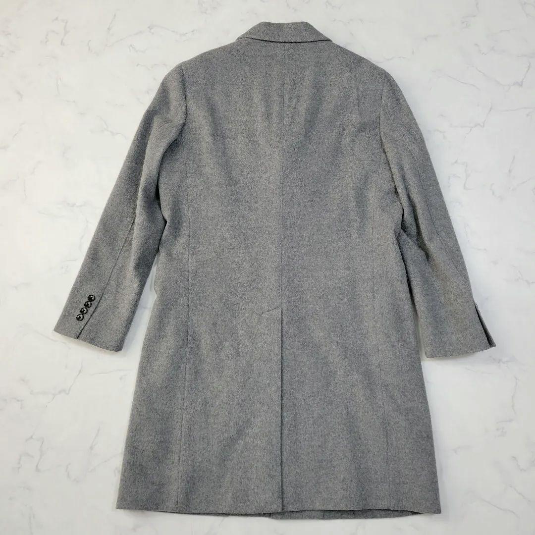 サルトリアデルグロッソ カシミヤ アンゴラ ウールチェスターコート 秋冬 LL