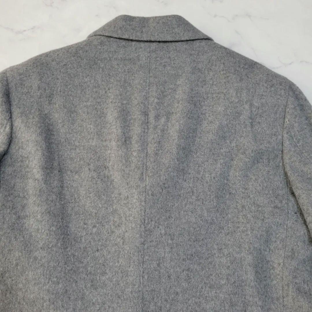 サルトリアデルグロッソ カシミヤ アンゴラ ウールチェスターコート 秋冬 LL