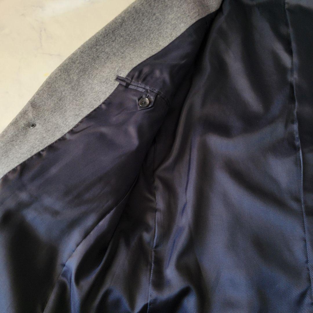 サルトリアデルグロッソ カシミヤ アンゴラ ウールチェスターコート 秋冬 LL