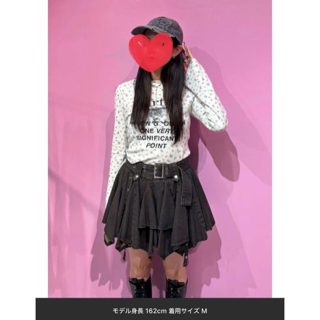 jouetie 新品未使用 タグ付 ミニスカート 今季新作 ウエストゴム 黒