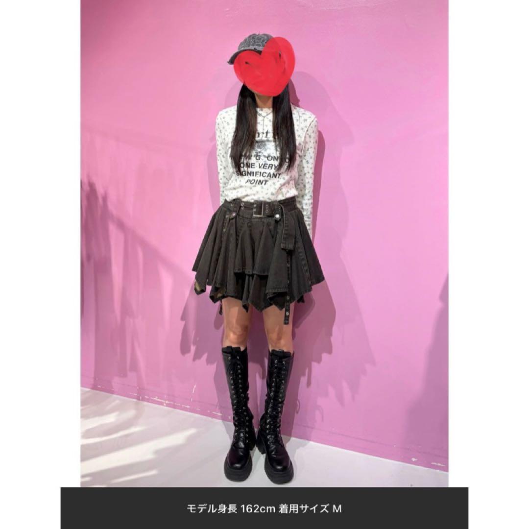 jouetie 新品未使用 タグ付 ミニスカート 今季新作 ウエストゴム 黒