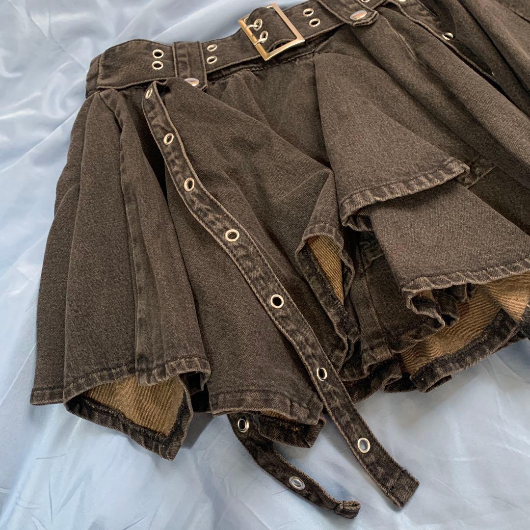 jouetie 新品未使用 タグ付 ミニスカート 今季新作 ウエストゴム 黒