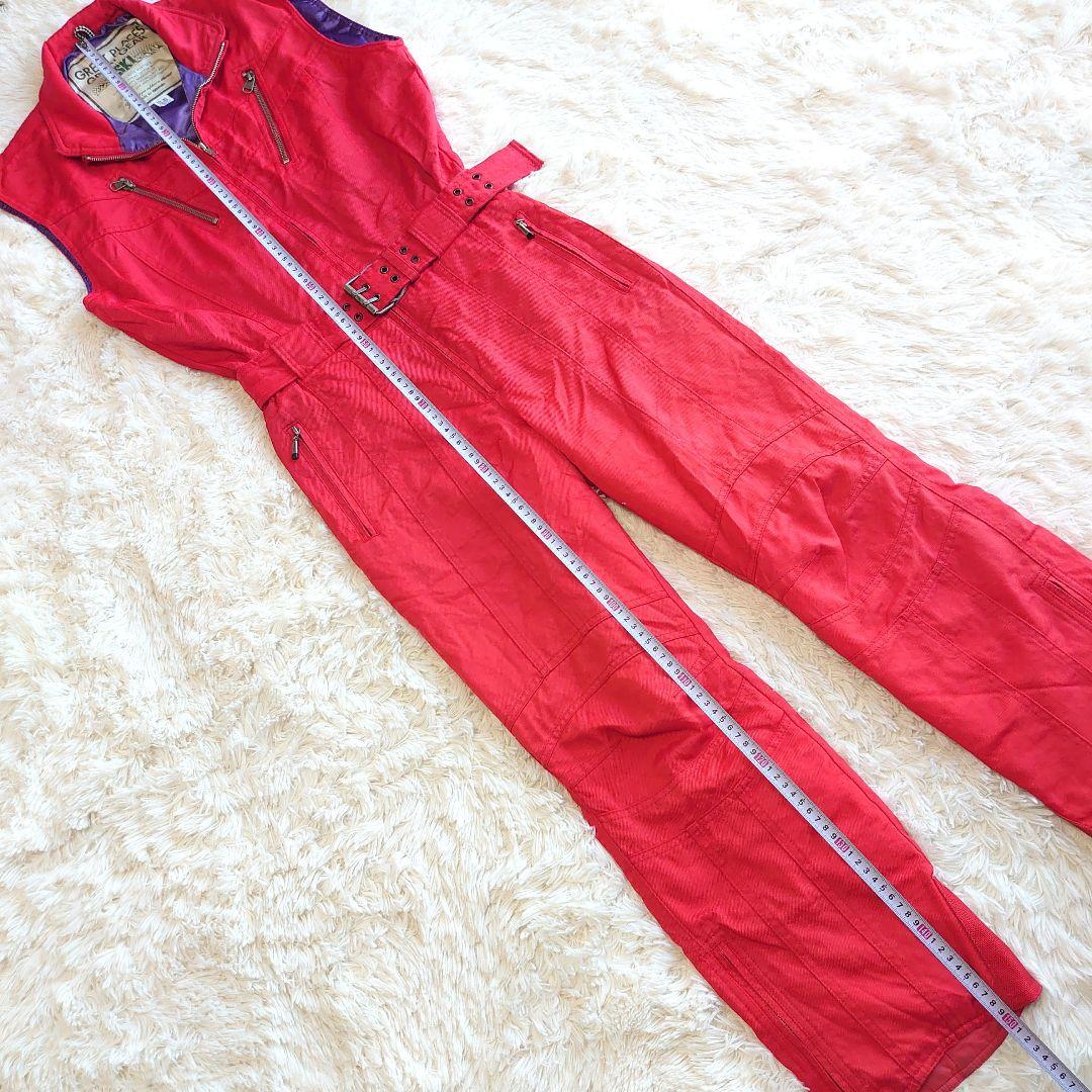 エレッセ スキー スノーボードウェア セットアップ ロゴ刺繍 レトロ M