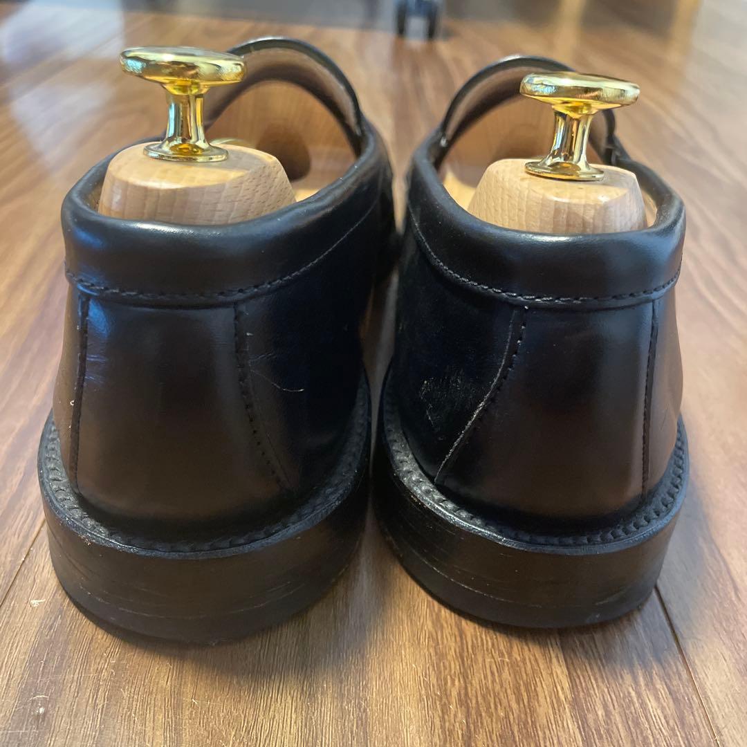 Alden ブラックレザー ローファー サイズUK8.5 E 981 黒