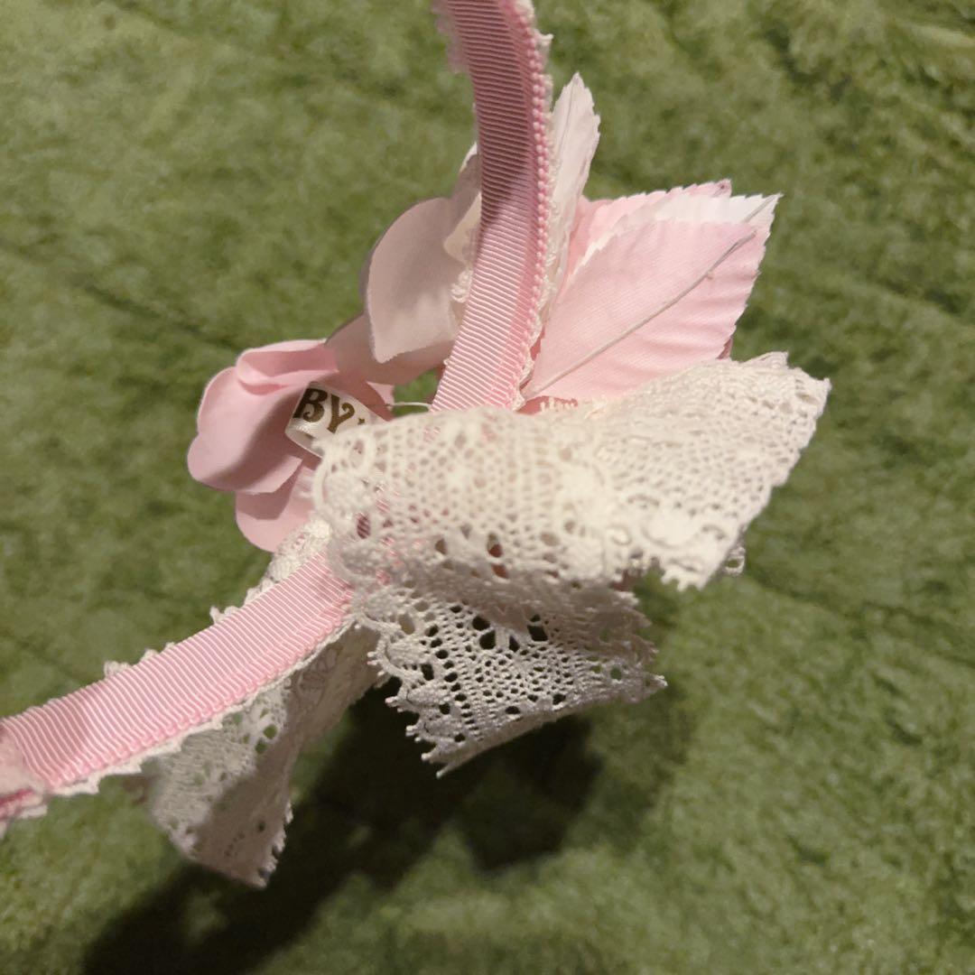 お花付きキャノチエ&カチューシャ&ヘッドドレス