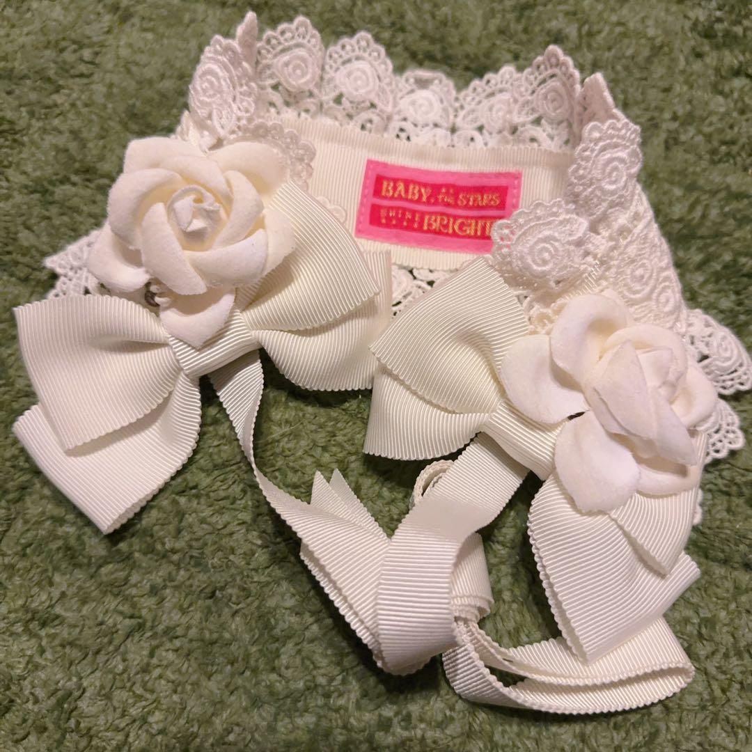 お花付きキャノチエ&カチューシャ&ヘッドドレス