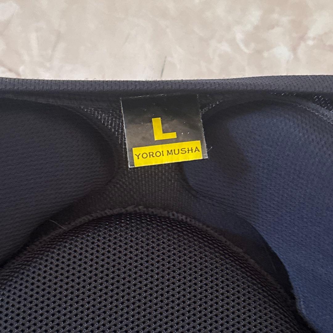 YOROI MUSHA　プロテクター　Lサイズ　ブラック　メンズ