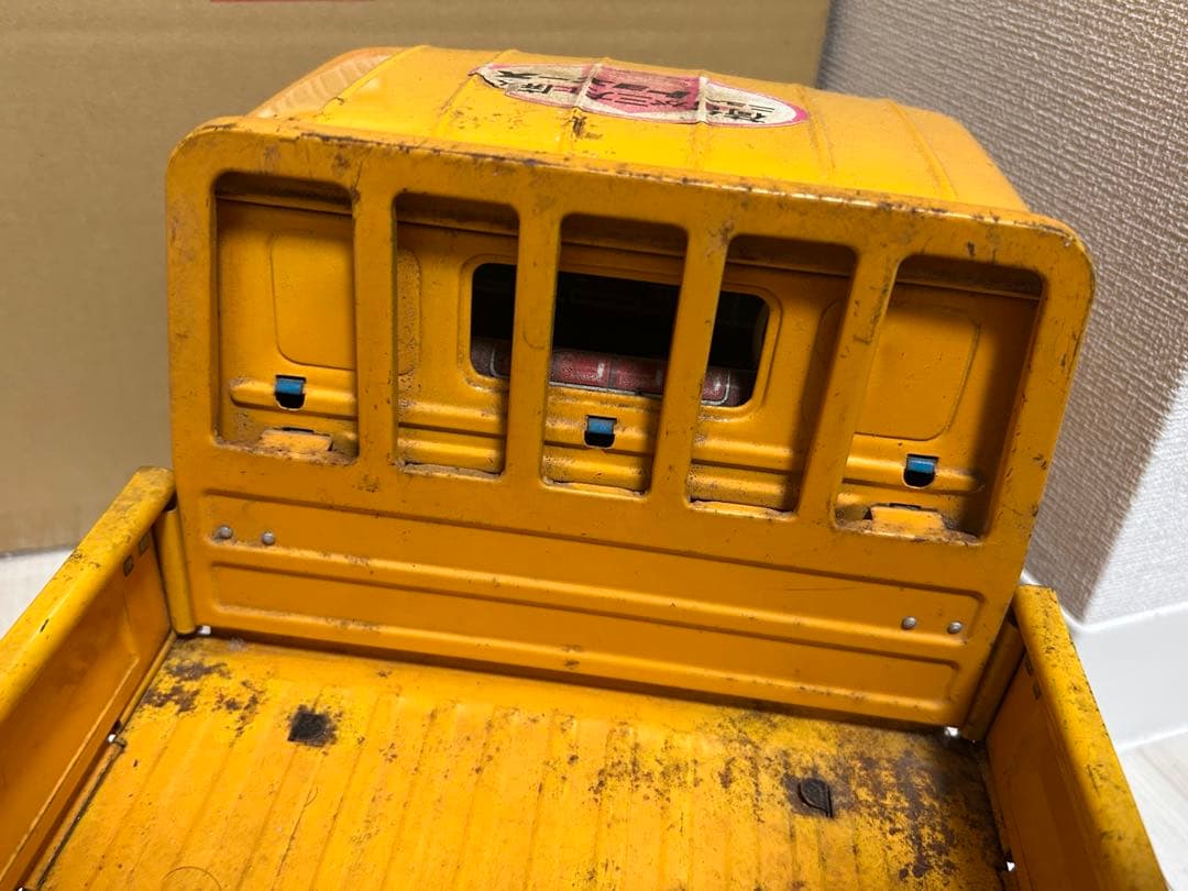 破損　野村トーイ フリクション 日本通運 日通 トヨエース 三方開き ブリキ