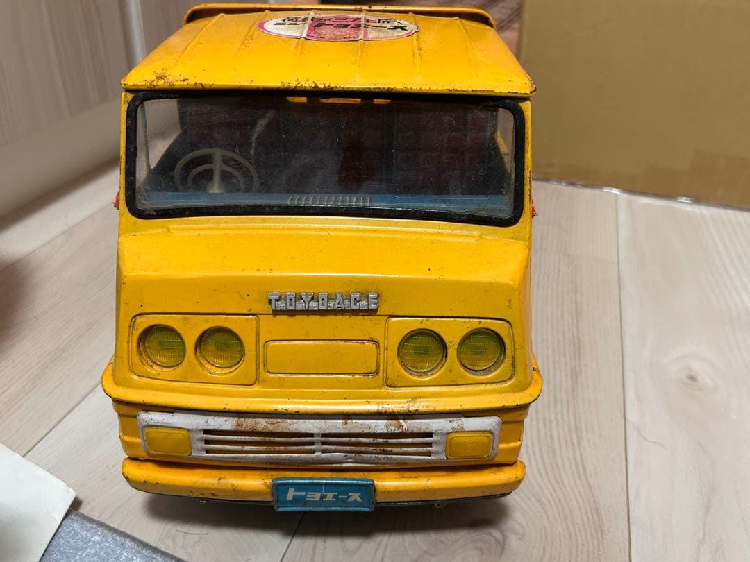 破損　野村トーイ フリクション 日本通運 日通 トヨエース 三方開き ブリキ