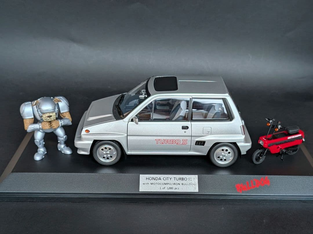 【クマちゃんの夢】オートアート 1/18 ホンダシティ ターボⅡ