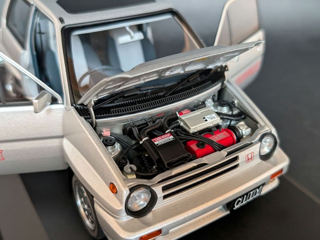 【クマちゃんの夢】オートアート 1/18 ホンダシティ ターボⅡ