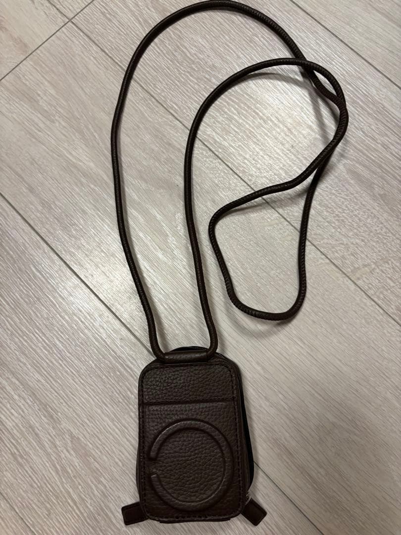 objcts.io iPhone15 レザーストラップ　ケースセット