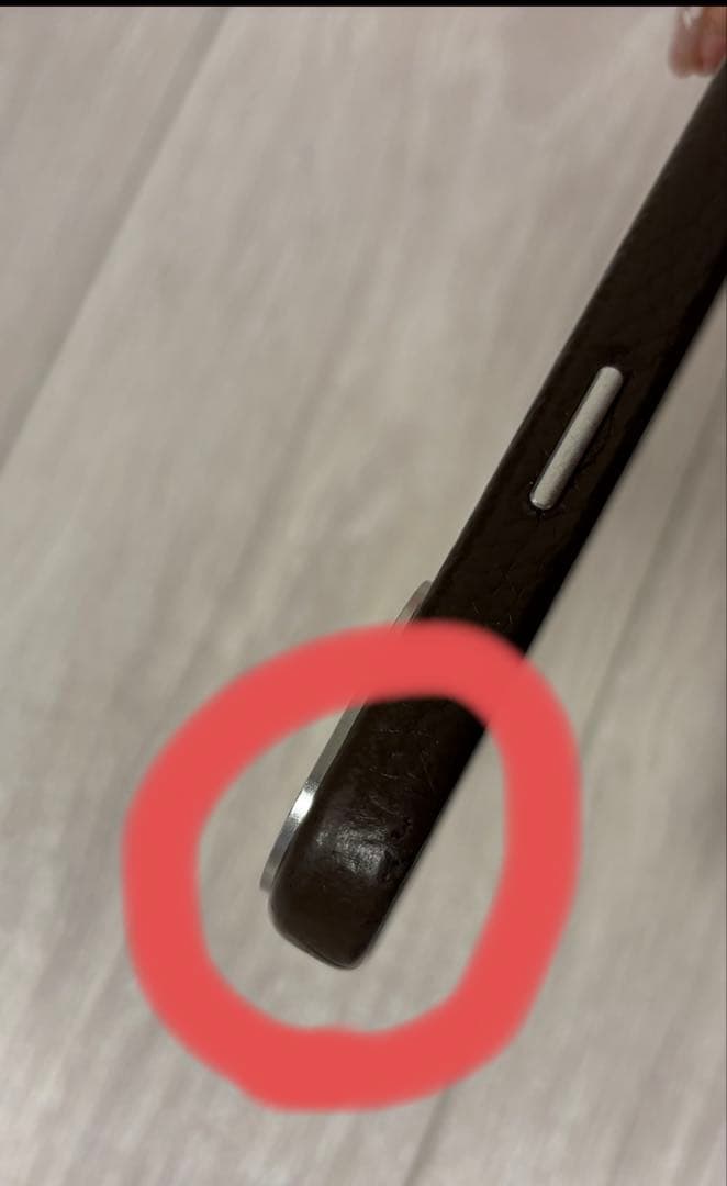 objcts.io iPhone15 レザーストラップ　ケースセット