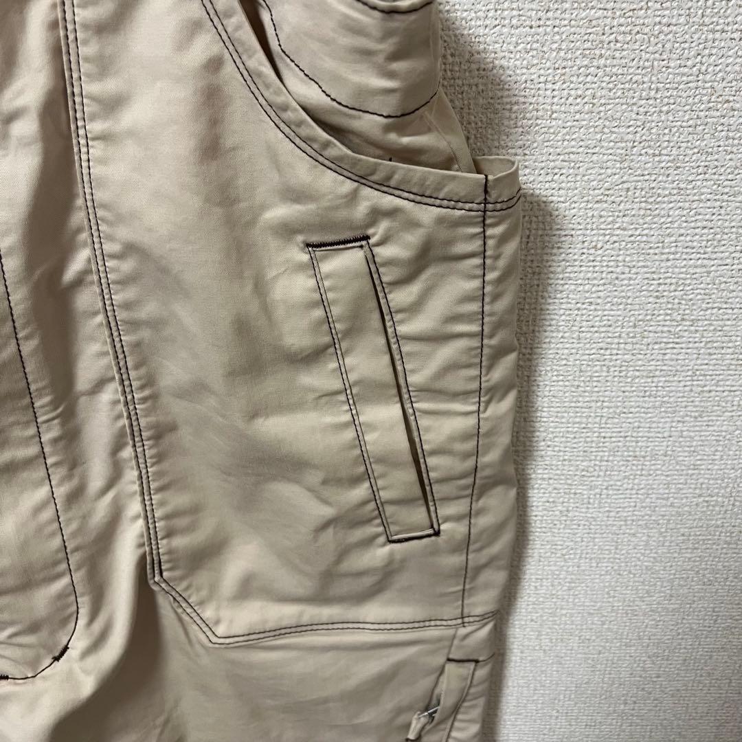 サロペット・オーバーオール・オールインワン Frontzip Cotton Salopette